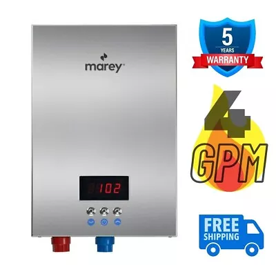 Electric Hot Tankless Water Heater Instant On Demand Shower Whole House 4 GPM • $374.99