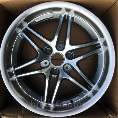 17  B Vii Style Wheels Rims Fits For Smart Fortwo 3x112 A Set Of 4 Gray 17x7.5 • $899