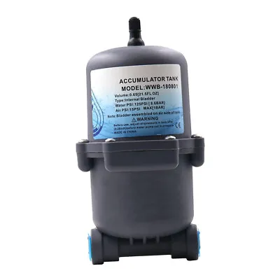 RV Boat Accumulator Storage Tank W/ Internal Bladder For Under Pressur Water  - • £29.14