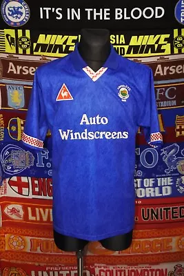 4.5/5 Linfield Adults 42-44  L 1997 Original Retro Football Shirt Jersey Soccer • £137.99