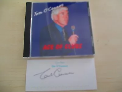 Tom O'Connor (Comedian) Hand Signed  + DVD • £30