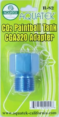 AQUATEK CO2 Paintball Tank CGA 320 Adapter  • $14.99