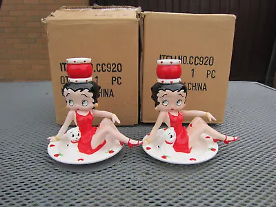 Betty Boop  Candle Holders  Figurine Statue Rare • $100