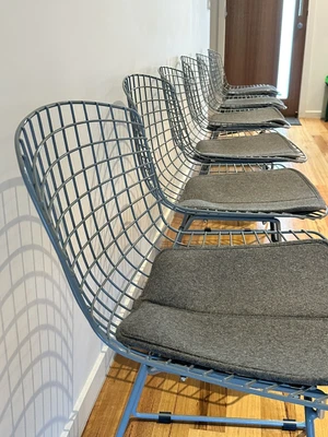 $400 • Buy Wire Dining Chairs 6 Available