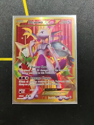 Pokémon TCG Mewtwo-EX Breakthrough 164/162 Holo Secret Rare • $38.59