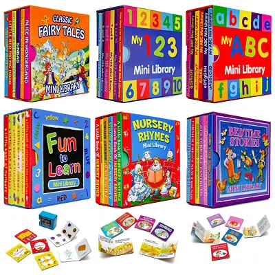£16.99 • Buy Toddler Children Early Learning Board Books Baby Kids Gift Set Of 36 -RRP £35.94