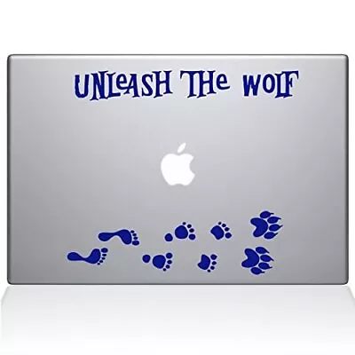 The Decal Guru 1243-MAC-11A-DB Unleash The Werewolf MacBook Air Decal Vinyl • $1.99