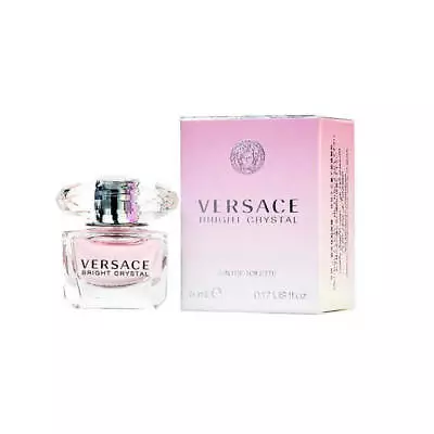 Versace Bright Crystal Mini 5ml EDT (L) Splash Womens 100% Genuine (New) • $16.90