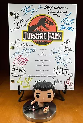Jurassic Park Script Signed- Autograph Reprints- 142 Pages- Dinosaurs • $24.99