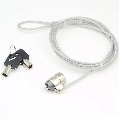 Quality Alloy Computer Anti Theft Cable Lock For Laptop Pc With Kensington Slot • £4.70