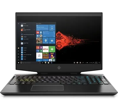 HP Omen 15-dh100 Gaming Laptop PC 15.6  I7 8GB 512GB SSD 6GB GTX 1660Ti BL Keyb • $599.25