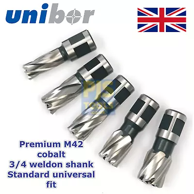£8 • Buy Unibor 25mm Or 50mm M42 Cobalt Rotabroach Type Magnetic Annular Hole Mag Cutters