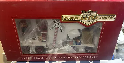 Bachmann Big Haulers Christmas Hand Car Santa Elf’s G Large Gauge Boxed 96241 • £99.99