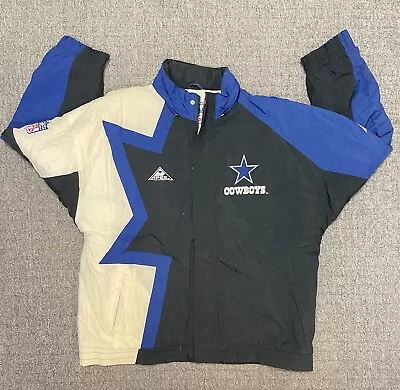 Vintage Dallas Cowboys Pro Line By Apex One Puffer Size XL NFL • $119.99