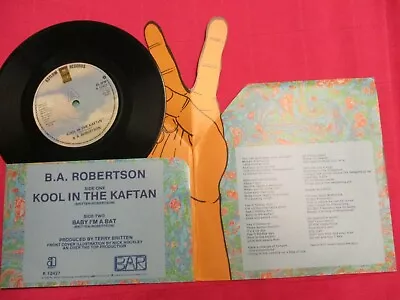 B.A. Robertson  Kool In The Kaftan  UK 7  1980 Pop Up Sleeve • £2.40