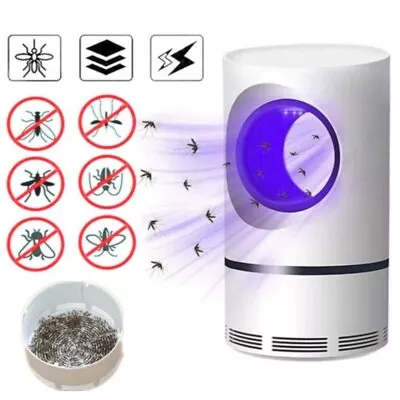 Electric Insect Mosquito Control Killer Bug Fly Pest Catcher Trap LED Lamp USB • $8.54