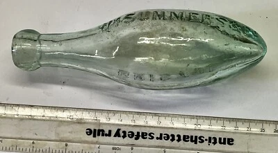 £15 • Buy 1890’s HAMILTON Mineral Bottle - Wm SUMMERS & Co., BRISTOL  (J174)