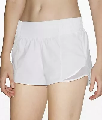$75.99 • Buy Women's Lululemon Hotty Hot HR White Skirt Size 0