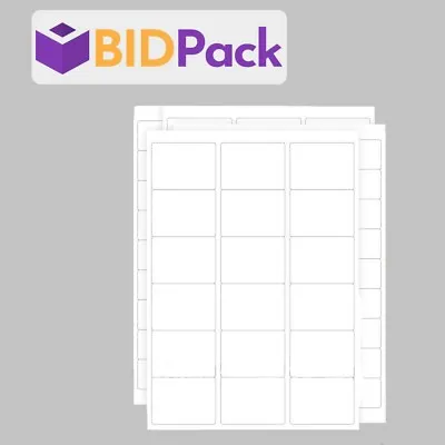 £327 • Buy Address Labels Stickers White A4 Sheets Self Adhesive Inkjet Paper Laser Printer