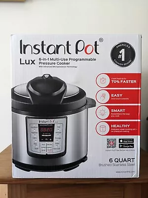 Instant Pot LUX60 6-Quart Electric Pressure Cooker • $50