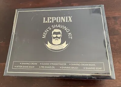 LEPONIX Men’s Shaving Kit New In Sealed Box And Sealed Plastic Wrap • $24.99