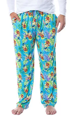 Despicable Me Mens' Minions Tropical Tossed Print Sleep Pajama Pants • $22.08