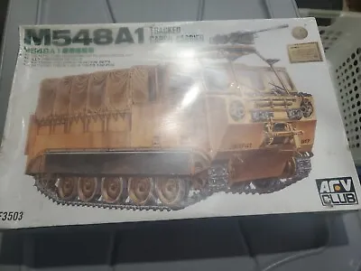 ArV Club 1:35 M548A1 Tracked Cargo Carrier AF3503 Model Brand New Factory Sealed • $93.49