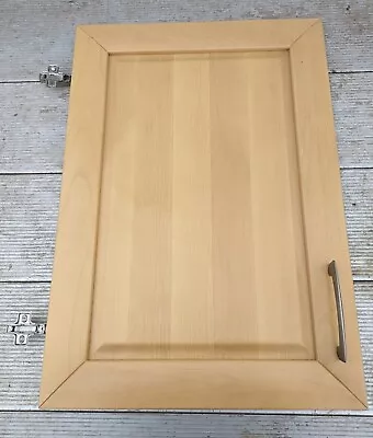 Light Oak Laminate Kitchen Cupboard Door Raised Panel With Handle & Hinges • £12.99