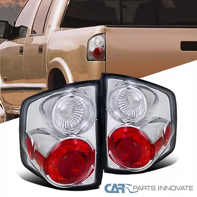 Tail Lights Fits 1994-2004 Chevy S10 GMC Sonoma Clear Brake Lamps Pair L+R 94-04 • $28.95