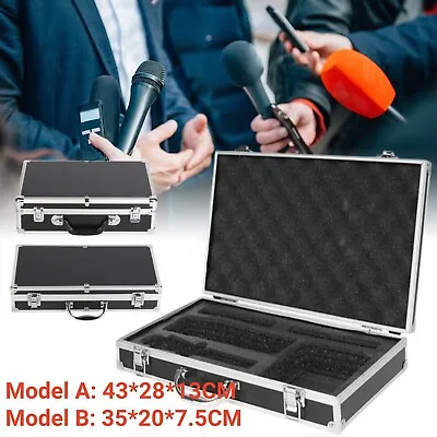 Functional Multi-purpose Empty Aluminium Alloy Microphone Mic Case - Foam Insert • $50.96