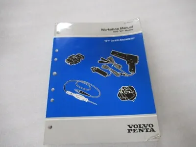 1999 Volvo Penta  WT  GM EFI Diagnostic Models OEM Workshop Manual P/N 3850078 • $19.24