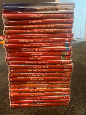 $65 • Buy Nintendo Switch Games - Preowned - Mint Condition - Local Pick Up Available