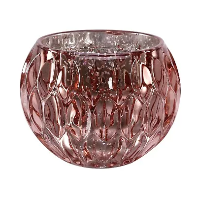 Vintage Globe Candle Tealight Holders Vase  2 Colour Available 11cm • £9.99