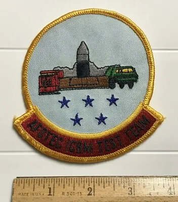 US Air Force AFOTEC ICBM Ballistic Missile Test Team Embroidered Patch • $9.99