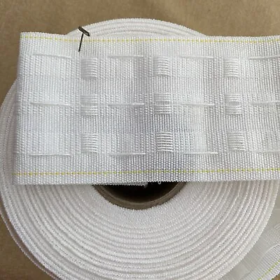 £1.15 • Buy 3  75mm Rufflette Curtain Pencil Pleat Header Tape Style Purchase By The Metre