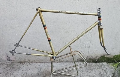 Vélo De Course Vintage Gipel Special, Cadre 56x56, Freins Route, Homme, Couleur Ciel