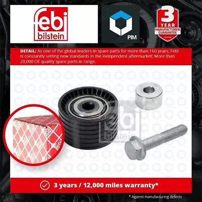 Timing Belt Guide Pulley 47799 Febi 4410548 130775630R 8200064664 093160052 New • $48.19