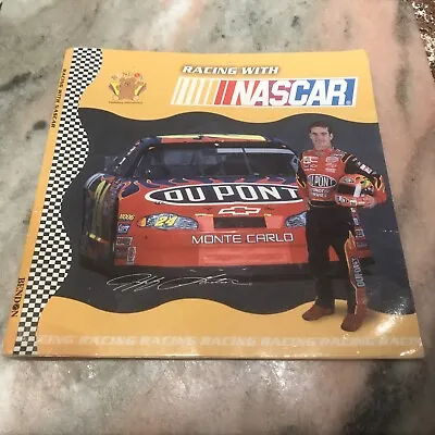 Racing With Nascar 2002 Paperback Book Bendon Kids Book Jeff Gordon Du Pont • $5.60