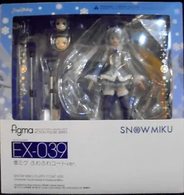 Max Factory Figma Snow Miku Fluffy Coat Ver EX-039 • $65