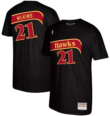 NEW Large Mitchell & Ness Dominique Wilkins Atlanta Hawks Throwback Jersey Shirt • $26