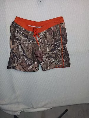 Camo Swimming Suit Trunk Size 38 • $25.03