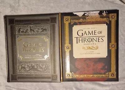 Inside HBO's Game Of Thrones Books Seasons 1-4 Hardbacks • £15