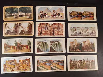 Vintage Assortment Lot #2  Stereoview Cards • $12