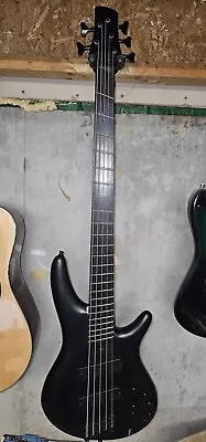 IBANEZ 5 String Bass IBANEZ SRMS625EX-BKF SRMS625EX-BKF • $650