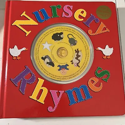 Nursery Rhymes: With A Sing-Along Music CD - 031249808X Hardcover Roger Priddy • $2.50