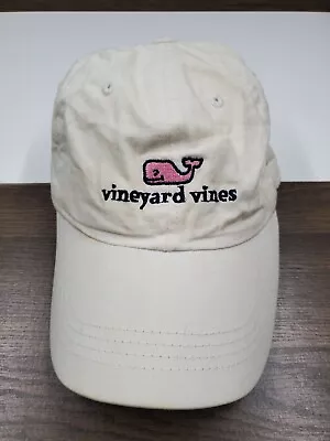 Vineyard Vines Marthas Vineyard White Whale Logo Spell Out Hat Cap Strapback • $12.32