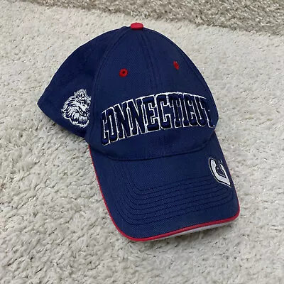 UConn Huskies Hat Strapback One Size Blue Red White University Of Connecticut • $20.77