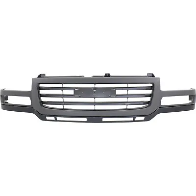 Grille For 2003-2007 GMC Sierra 2500 HD Sierra 3500 Gray Shell W/ Black Insert • $387.93