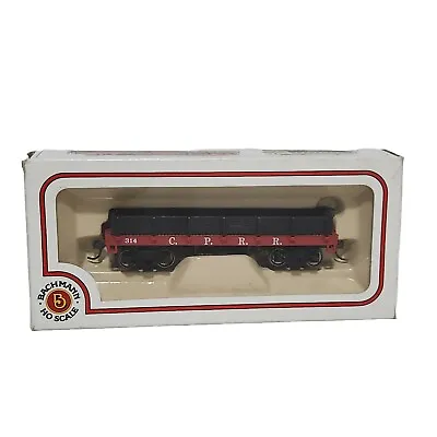 BACHMANN 34' OLD TIME GONDOLA C.P.R.R. HO SCALE TRAIN Vintage Model Locomotive • $28.99