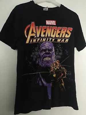 Infinity War Avengers T-Shirt Cant Find Size I Would Say A Small To Small Medium • £6.99